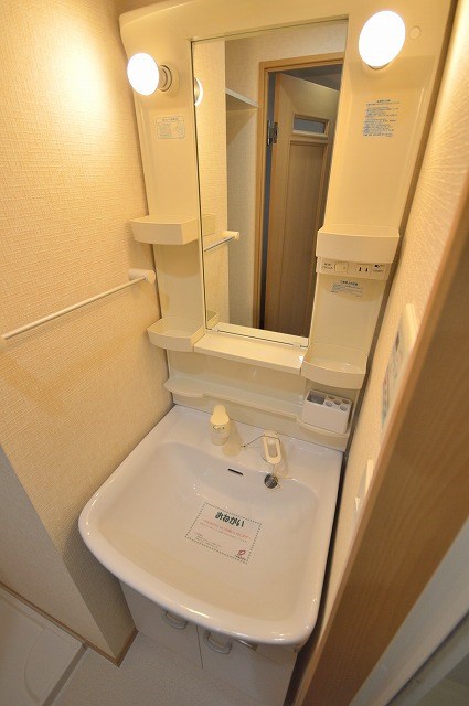 洗面設備　写真は別号室です。