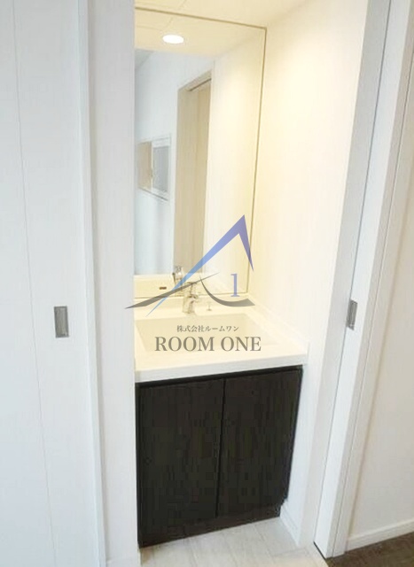 洗面設備　洗面台です。