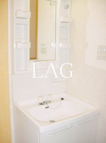 洗面設備　洗面台です。