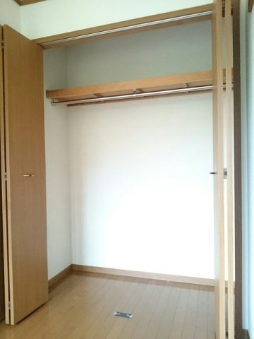 収納　たっぷりとした収納スペースです