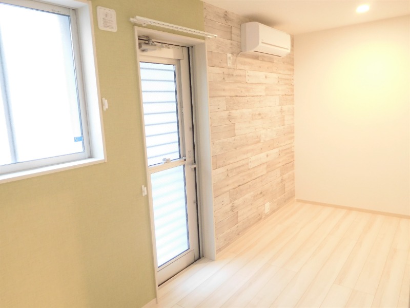 その他部屋・スペース　おしゃれな壁紙が印象的