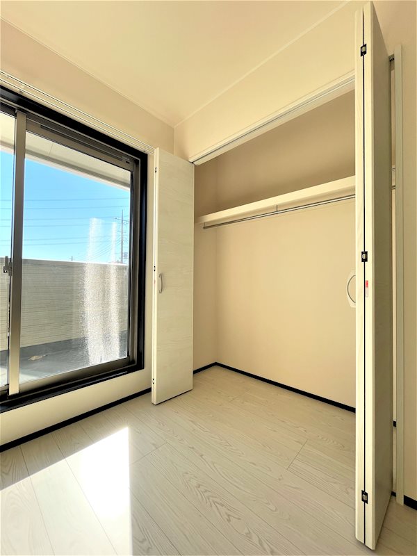 収納　全部屋に収納があります。