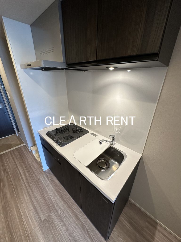 キッチン　温度センサーを搭載！一定の温度になると自動消火するので安心