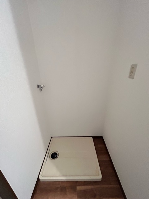 その他設備　大きめの洗濯機も入ります。