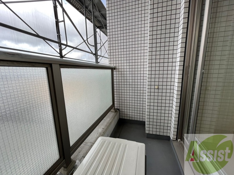 バルコニー　バルコニーです。洗濯物も干せて便利です！