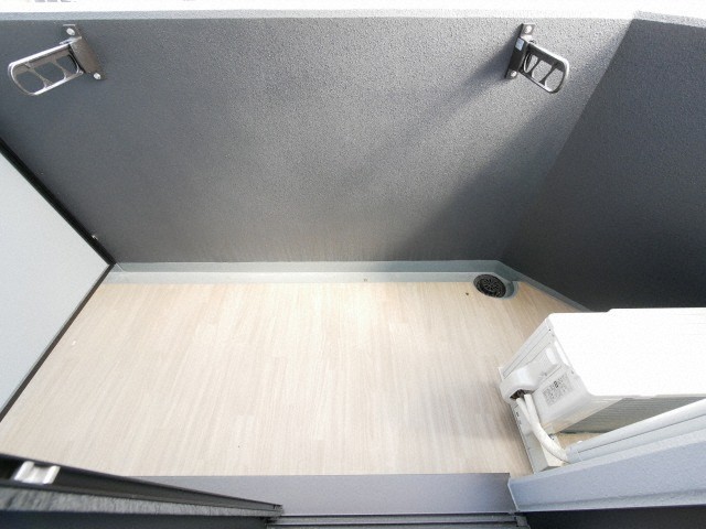 バルコニー　落ち着いた時間を過ごせるバルコニーです