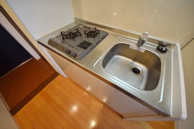 キッチン　★2口ガスコンロのシステムキッチン★