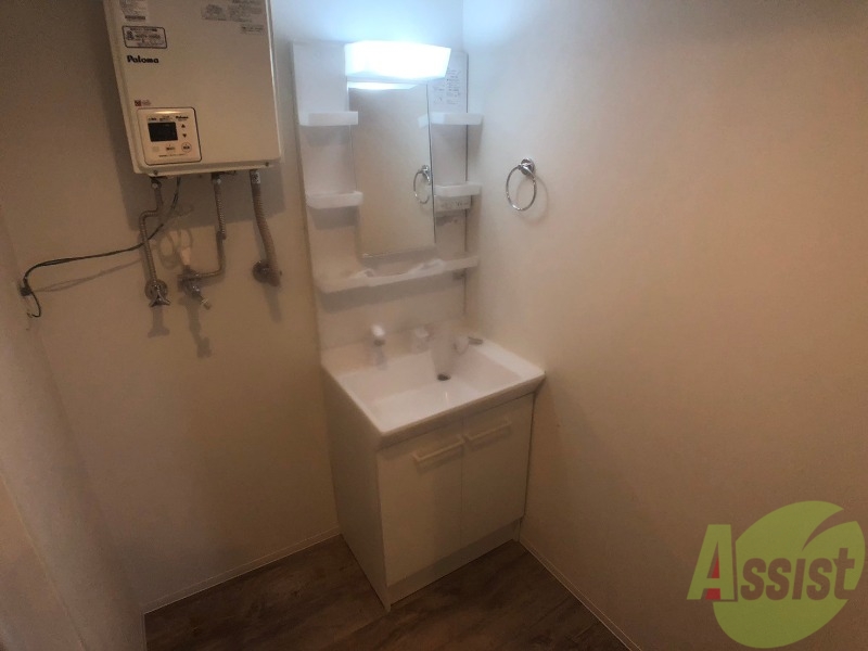 洗面設備　シャンプードレッサーで身支度もラクラクです！