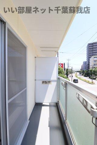 バルコニー　バルコニーがあります