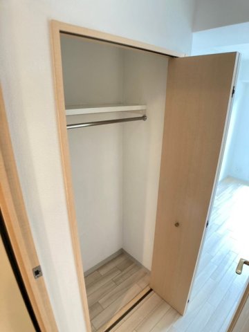 収納　収納のためのスペースです