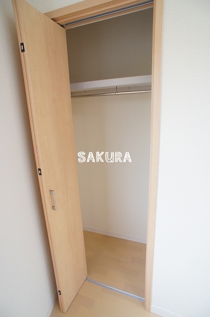 収納　お荷物の多い方でも安心のクローゼット付き♪