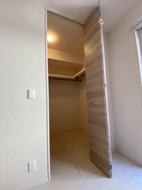 収納　タップリ入る収納です。