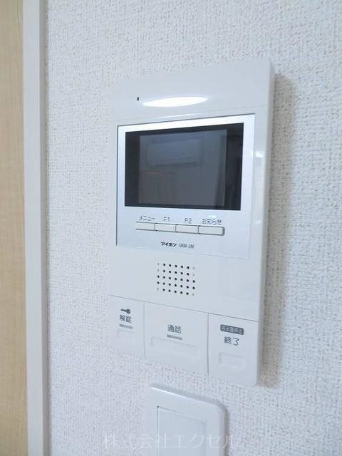 セキュリティ　来訪者の姿を確認できます。