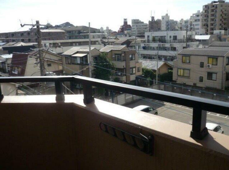 バルコニー　別タイプのお部屋です