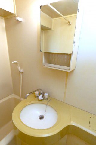洗面設備　参考写真（同物件別部屋）