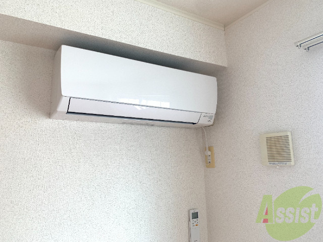 その他設備　エアコンが付いています。時期に関係なく使うことが出来ます。