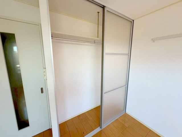 収納　十分な収納スペースがあります