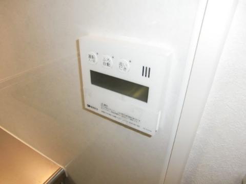 その他設備　給湯操作パネル