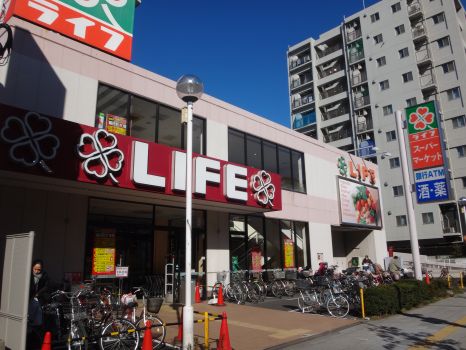 スーパー　ライフ 亀戸店（スーパー）まで305m