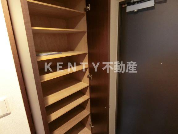 収納　大きなものも収納できそうです