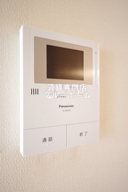 セキュリティ　TVモニター付きで防犯対策バッチリです！