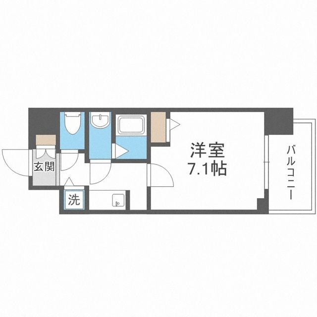 S-RESIDENCE天満Gracisの間取り写真