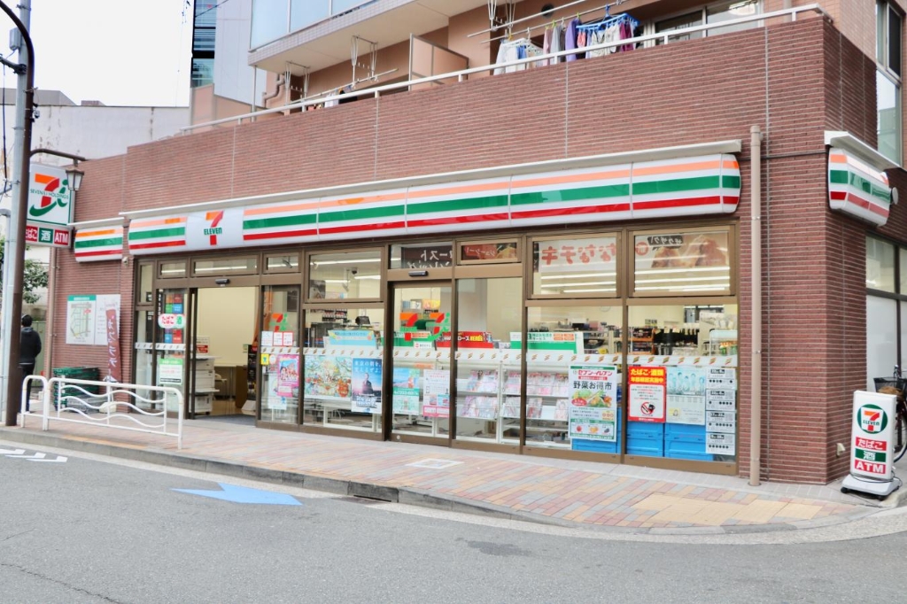 コンビニ　セブンイレブン 江東門前仲町1丁目店（コンビニ）まで173m