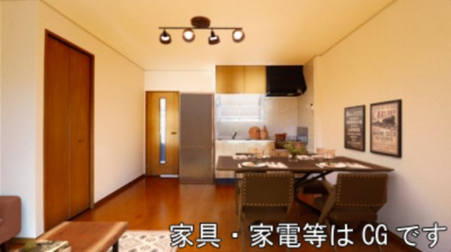 居室・リビング　こちらのリビングで趣味の時間をお楽しみください