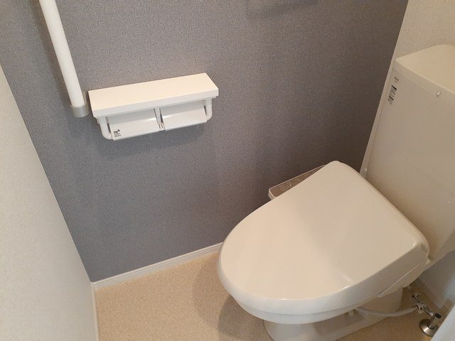 トイレ　ゆったりとした空間のトイレです