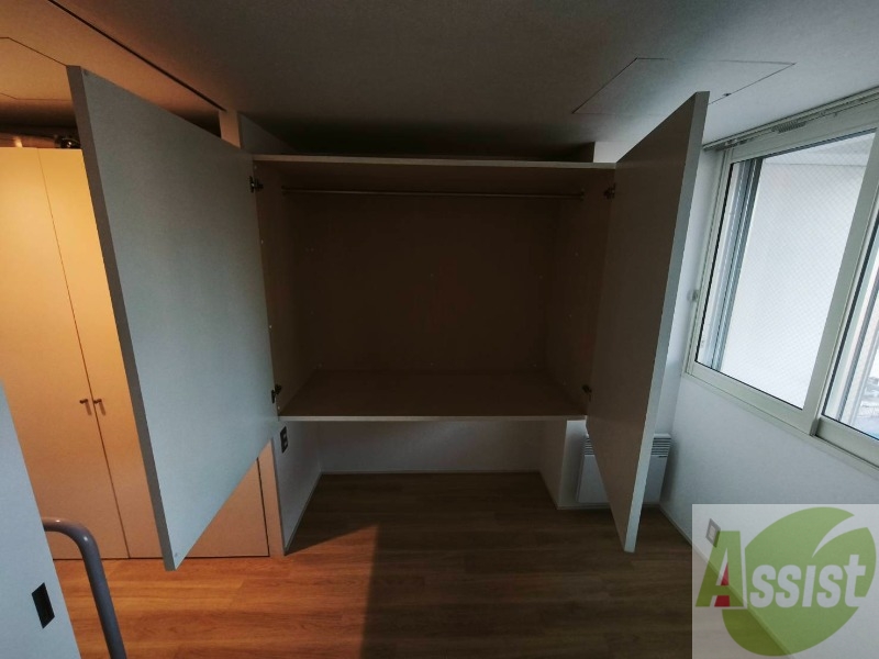 収納　収納もバッチリあるのでお部屋が片付きますよ