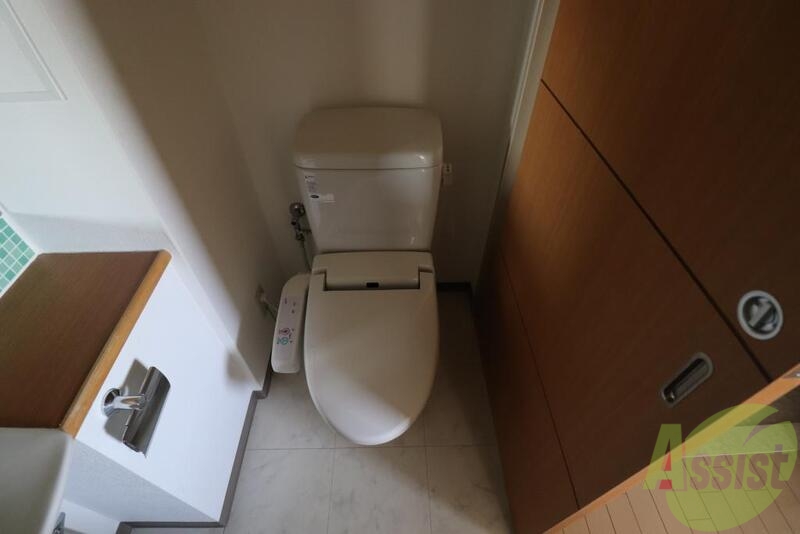 トイレ　快適に使用できる、清潔感にこだわったトイレです。