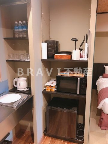 キッチン　【おおきに東心斎橋ビル】設備充実