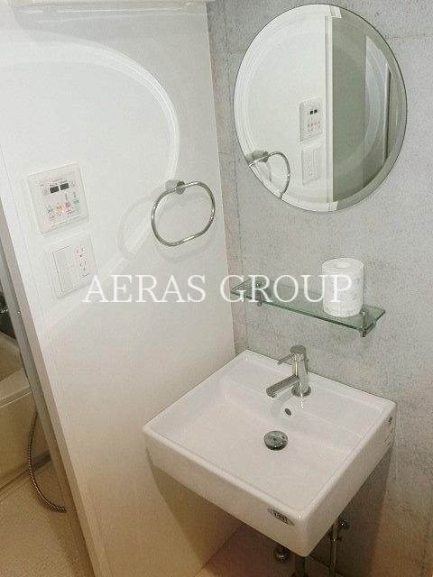洗面設備　別部屋参考写真。