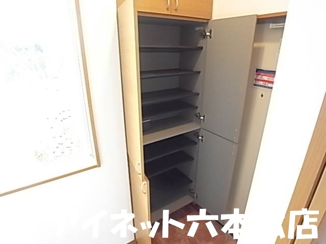 玄関　玄関収納もたっぷりでいいですね。