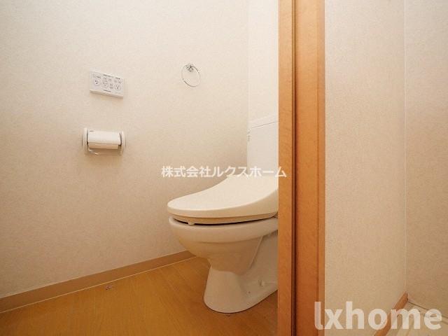 トイレ　ゆったりとした空間のトイレです