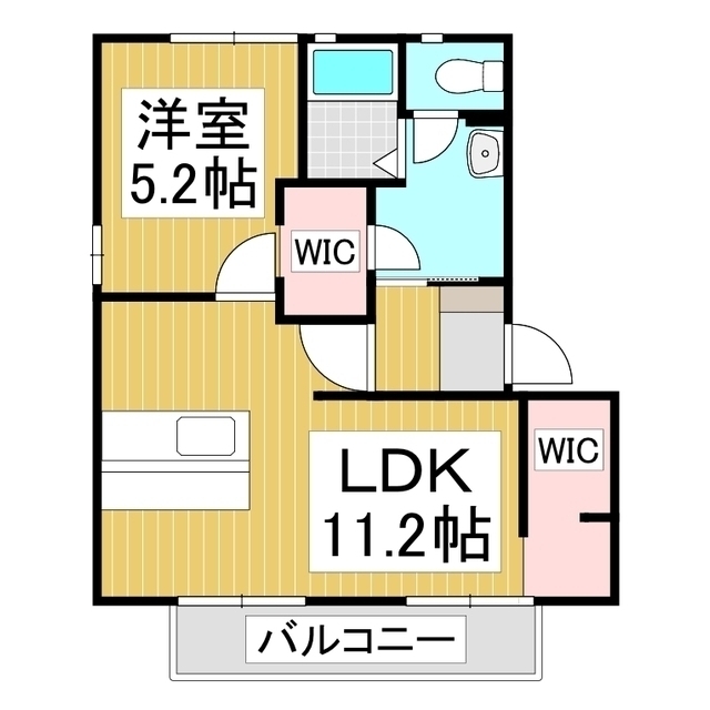 パストラル宮下 Bの間取り写真