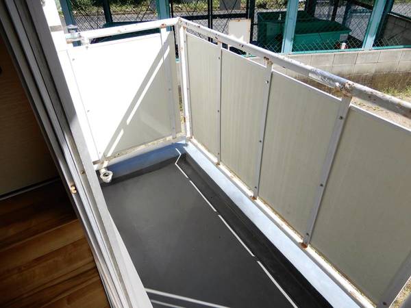バルコニー　ビレッジハウスの同一物件・同一タイプの間取りの写真です