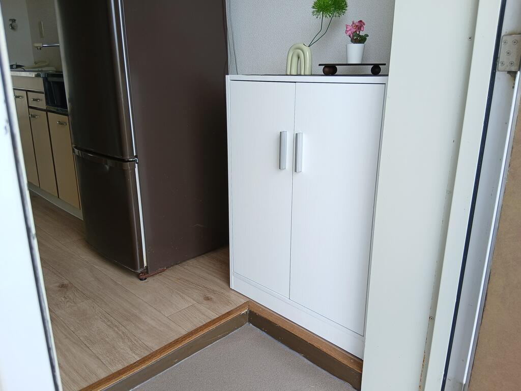 玄関　シューズボックス新設しました☆