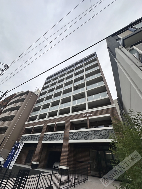 建物外観　お洒落な外観♪駅まで２分の好立地♪