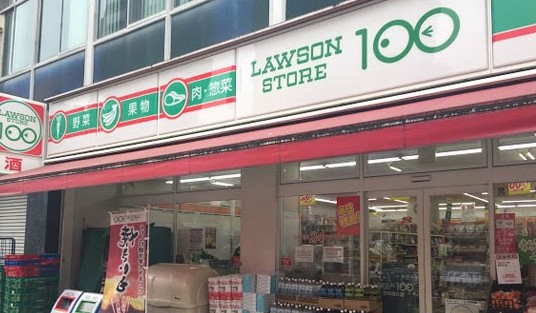 コンビニ　ローソンストア100 LS墨田石原店（コンビニ）まで312m