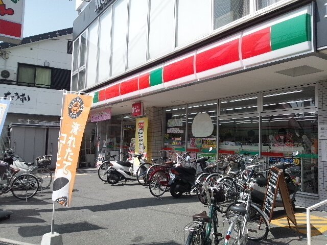 コンビニ　サンクス高槻富田駅前店（コンビニ）まで433m