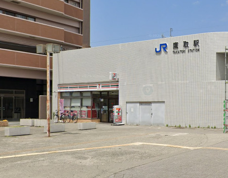 コンビニ　セブンイレブン ハートインJR鷹取駅改札南口店（コンビニ）まで1368m