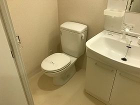 洗面設備　広い洗面スペース