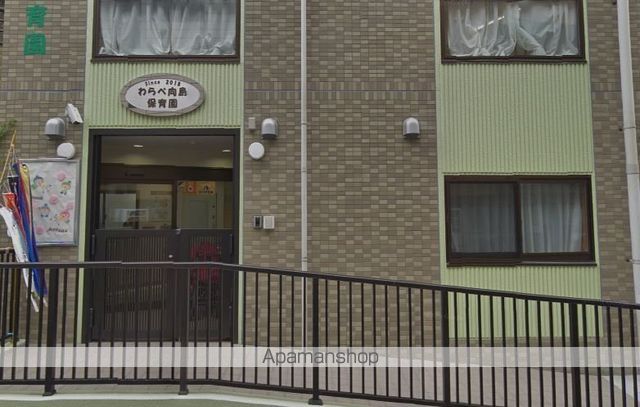 幼稚園・保育園　わらべ向島保育園（幼稚園・保育園）まで398m