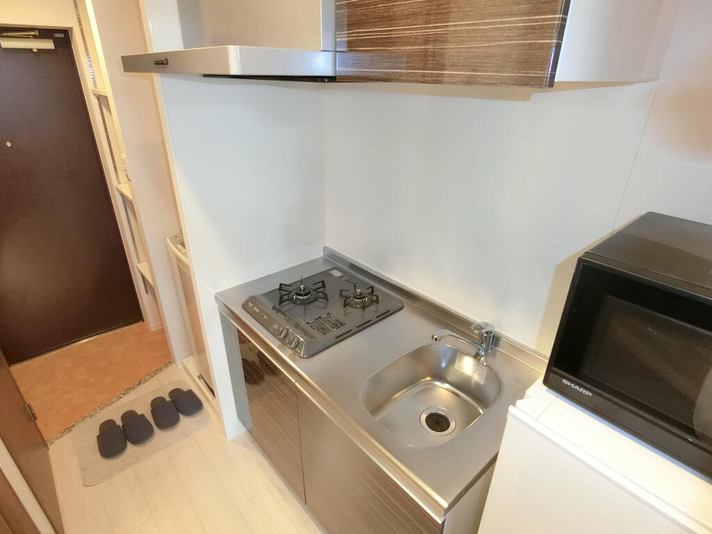 キッチン　モデルルームのお部屋です、家具は付きませんのでご注意ください