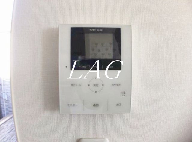セキュリティ　モニター付きインターホンです。