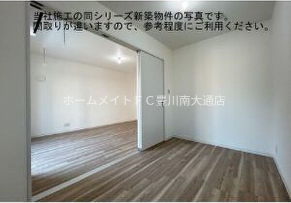 豊橋鉄道渥美線 柳生橋駅 徒歩6分 3階建 新築の内装写真