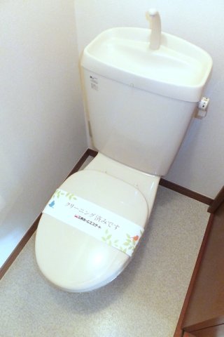 トイレ　落ち着いた色調のトイレです♪