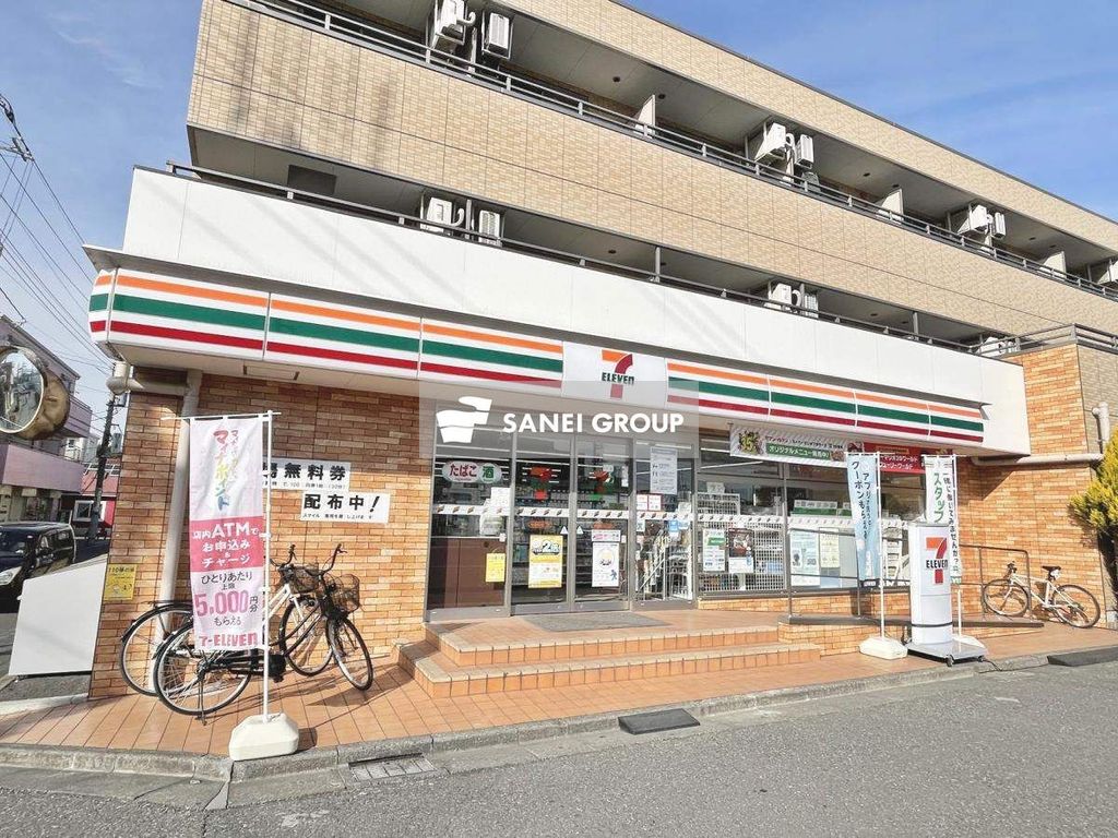 コンビニ　セブンイレブン秋津駅北口店（コンビニ）まで740m