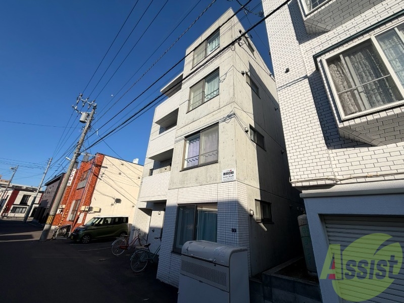 建物外観　札幌市西区二十四軒４条「ル・ファール琴似」